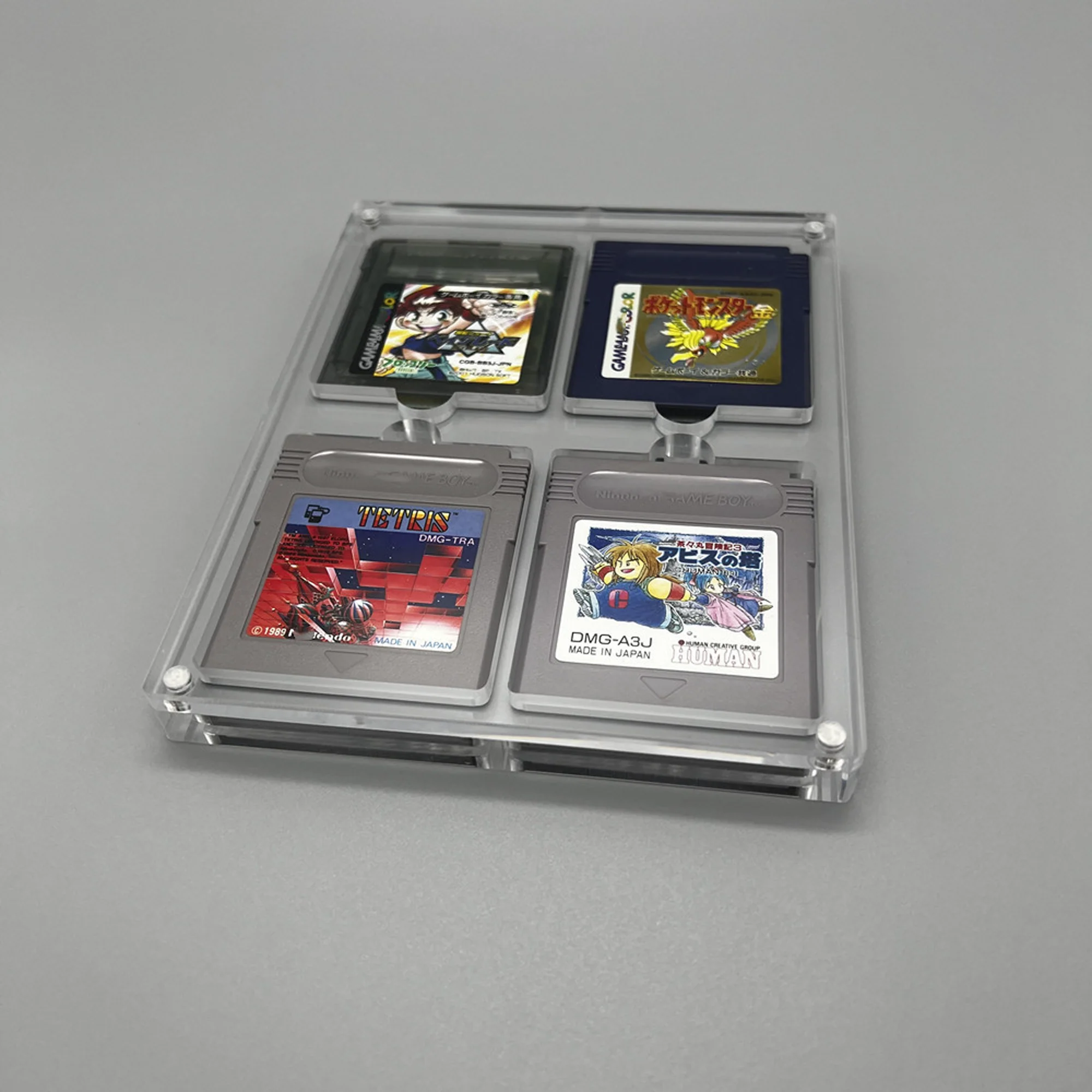 4 Slot Acrylic Magnetic Game Case for GB GBC - Image 3