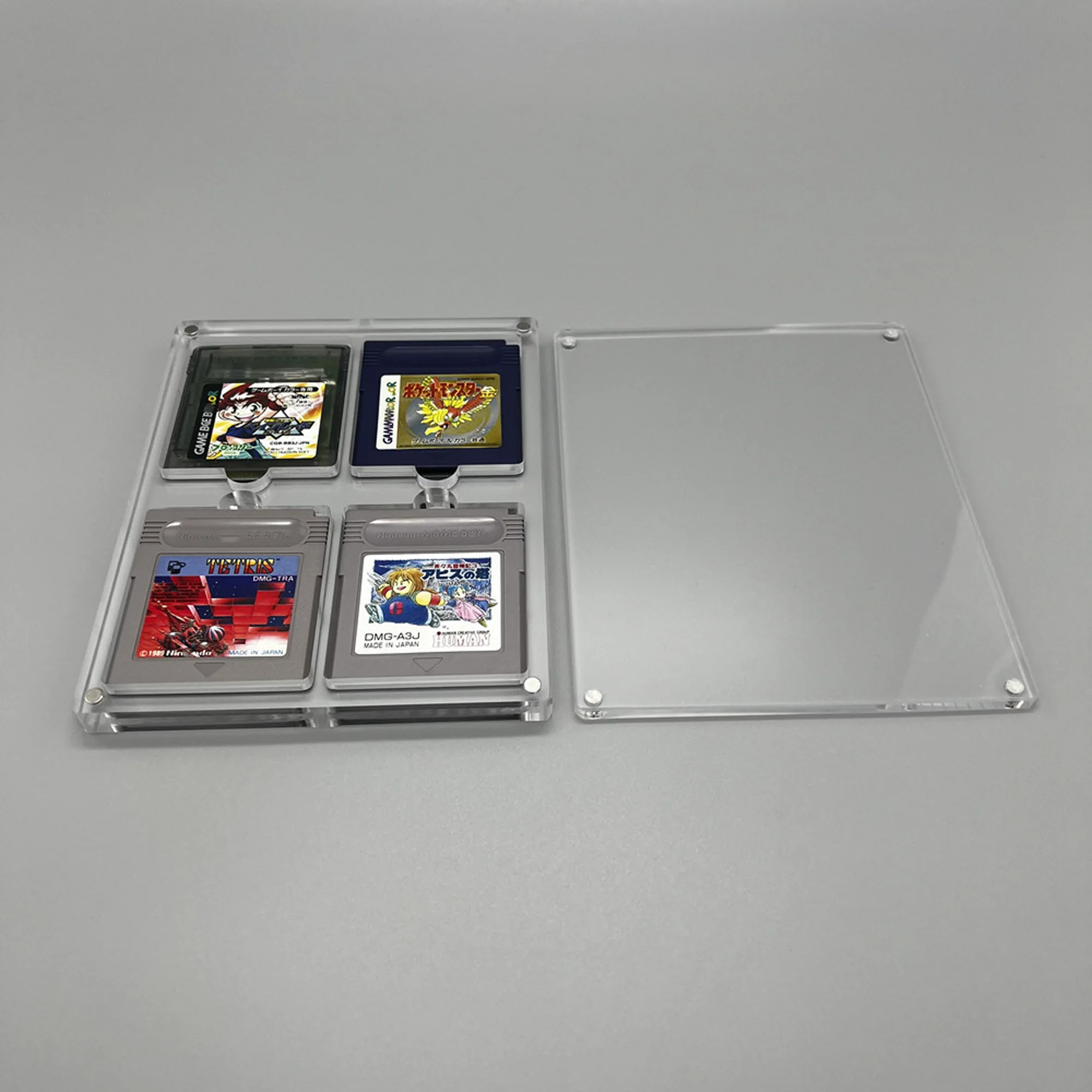 4 Slot Acrylic Magnetic Game Case for GB GBC - Image 4