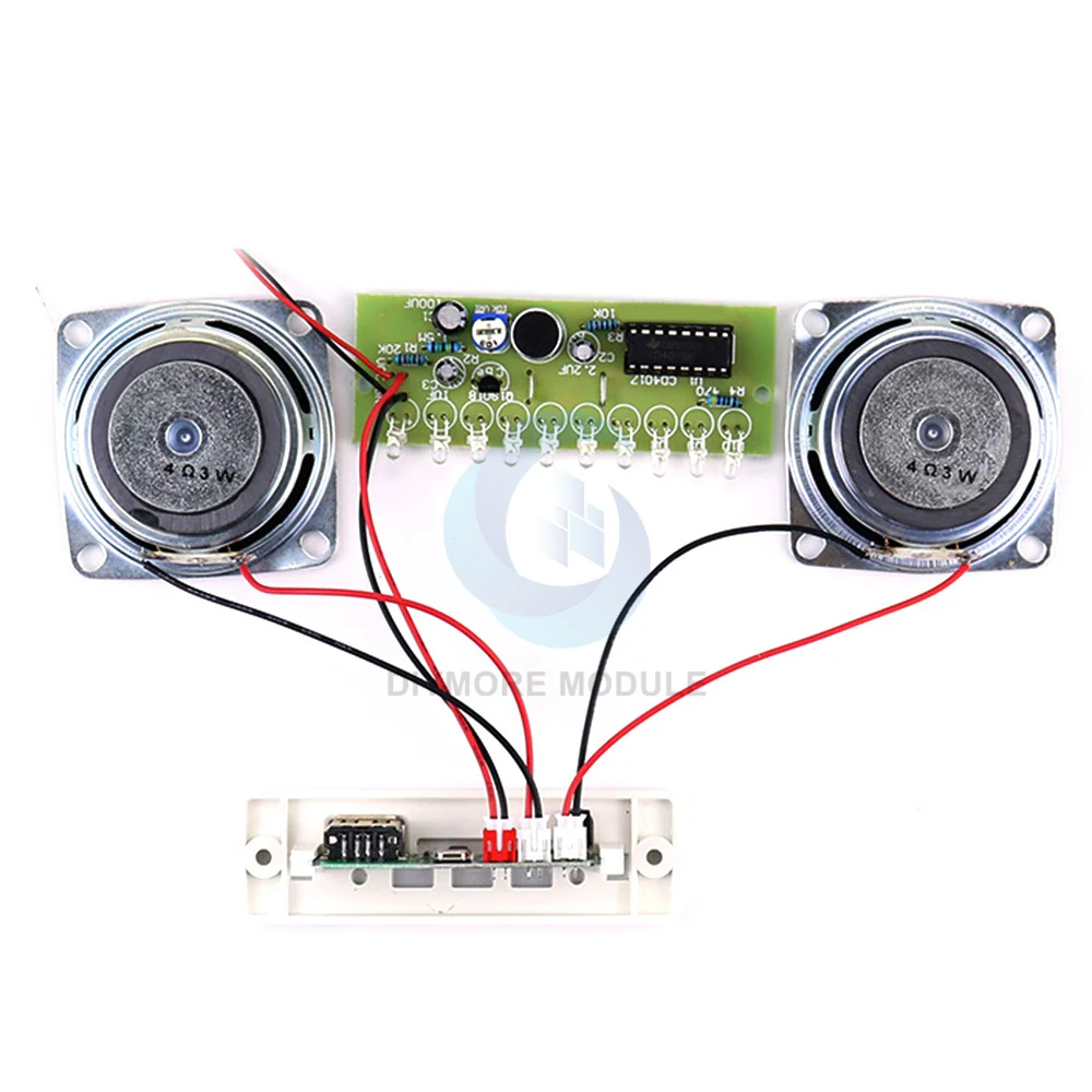 DIY Bluetooth Speaker Kit Electronics DIY Soldering Practice Assembly Electronic Kit 2x 3W Speakers - Image 6