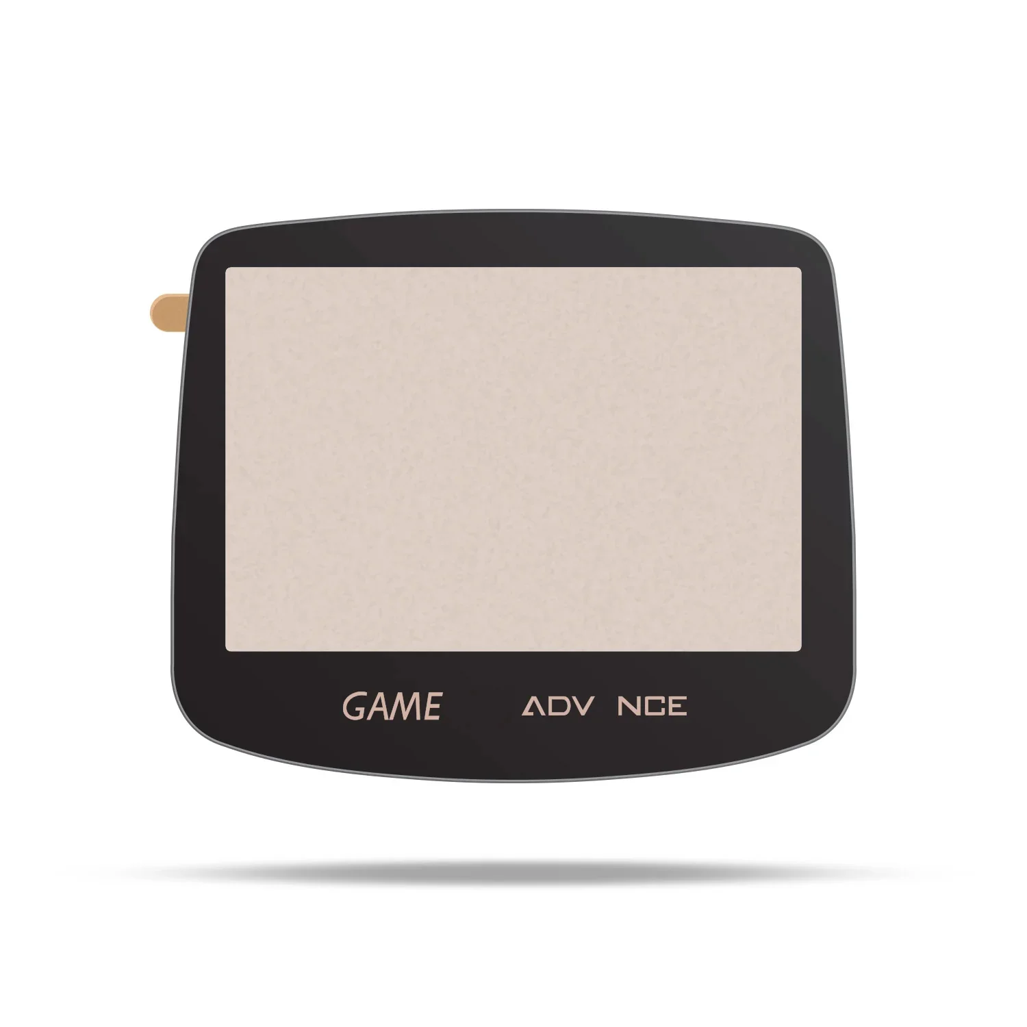 FunnyPlaying Game Boy Advance Custom IPS Glass Lens Peach