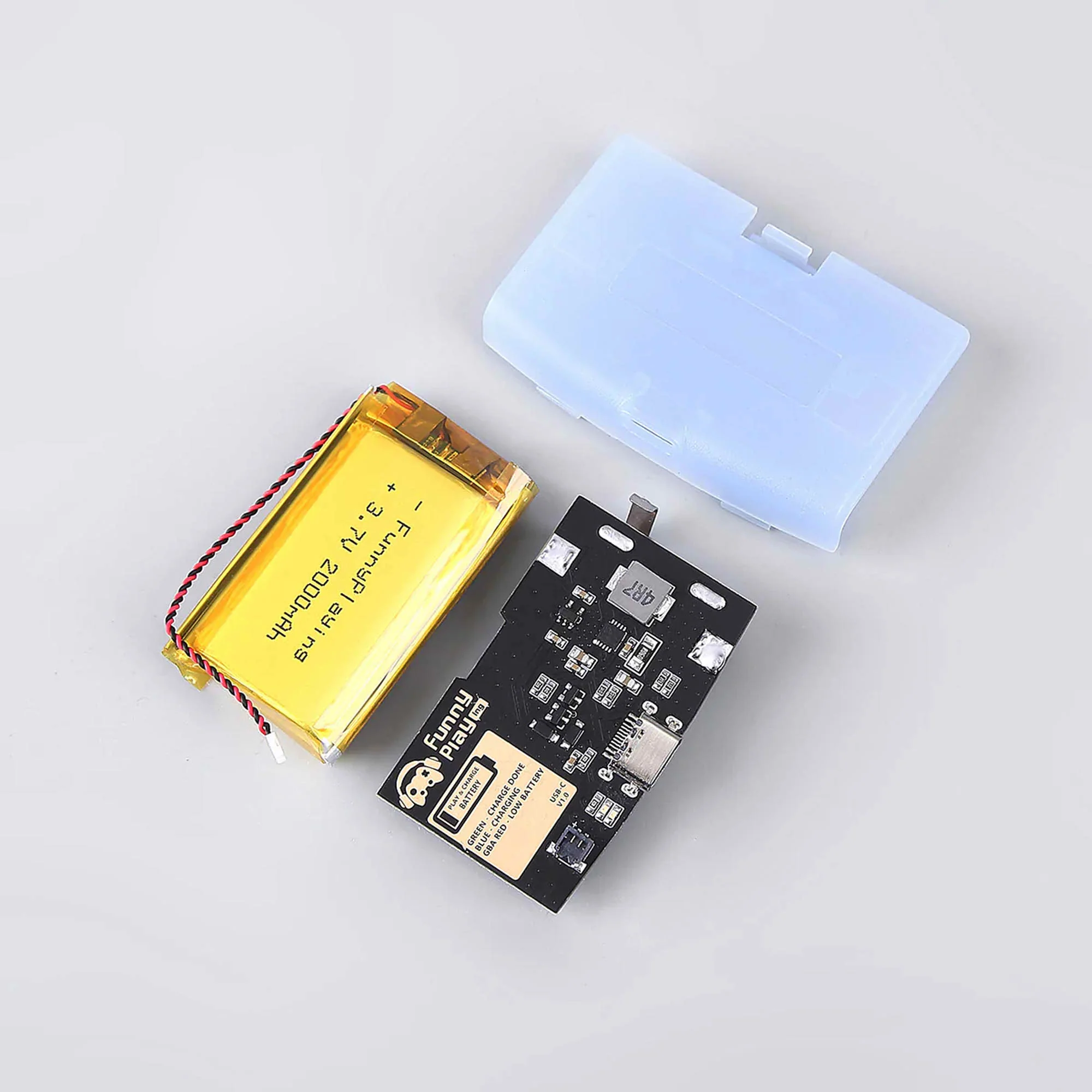 FunnyPlaying Game Boy Advance USB-C Rechargeable Battery mod - Image 19