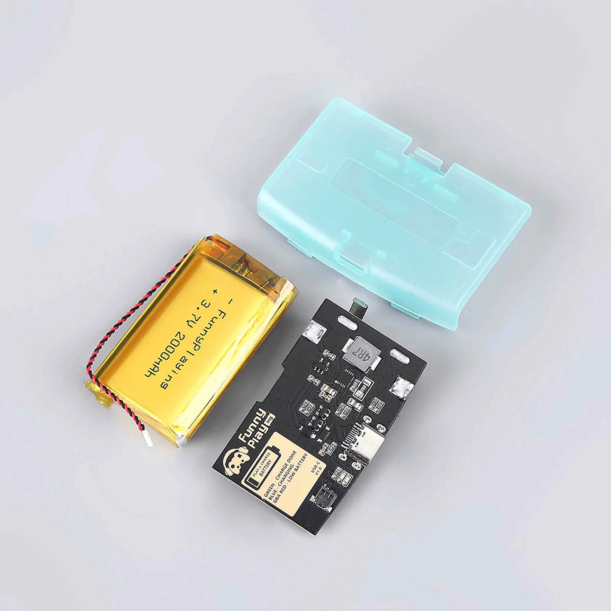 FunnyPlaying Game Boy Advance USB-C Rechargeable Battery mod - Image 21
