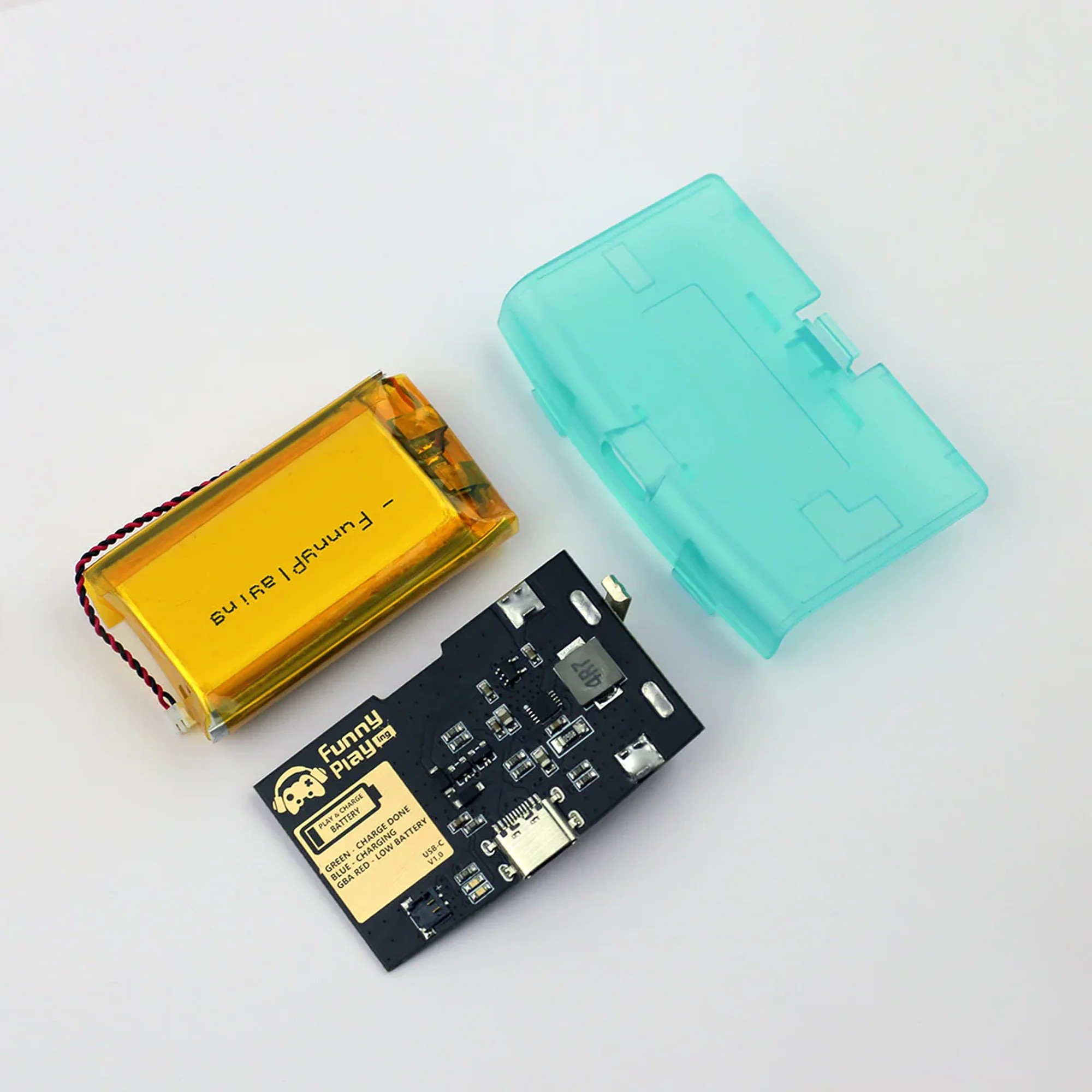 FunnyPlaying Game Boy Advance USB-C Rechargeable Battery mod - Image 24