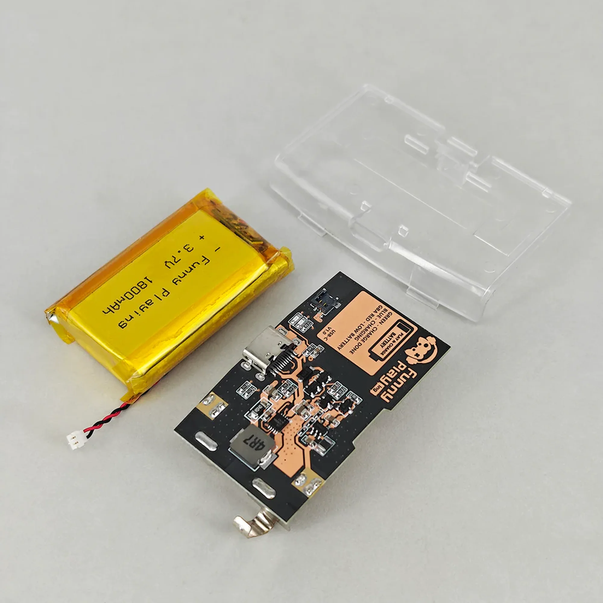 FunnyPlaying Game Boy Advance USB-C Rechargeable Battery mod - Image 25