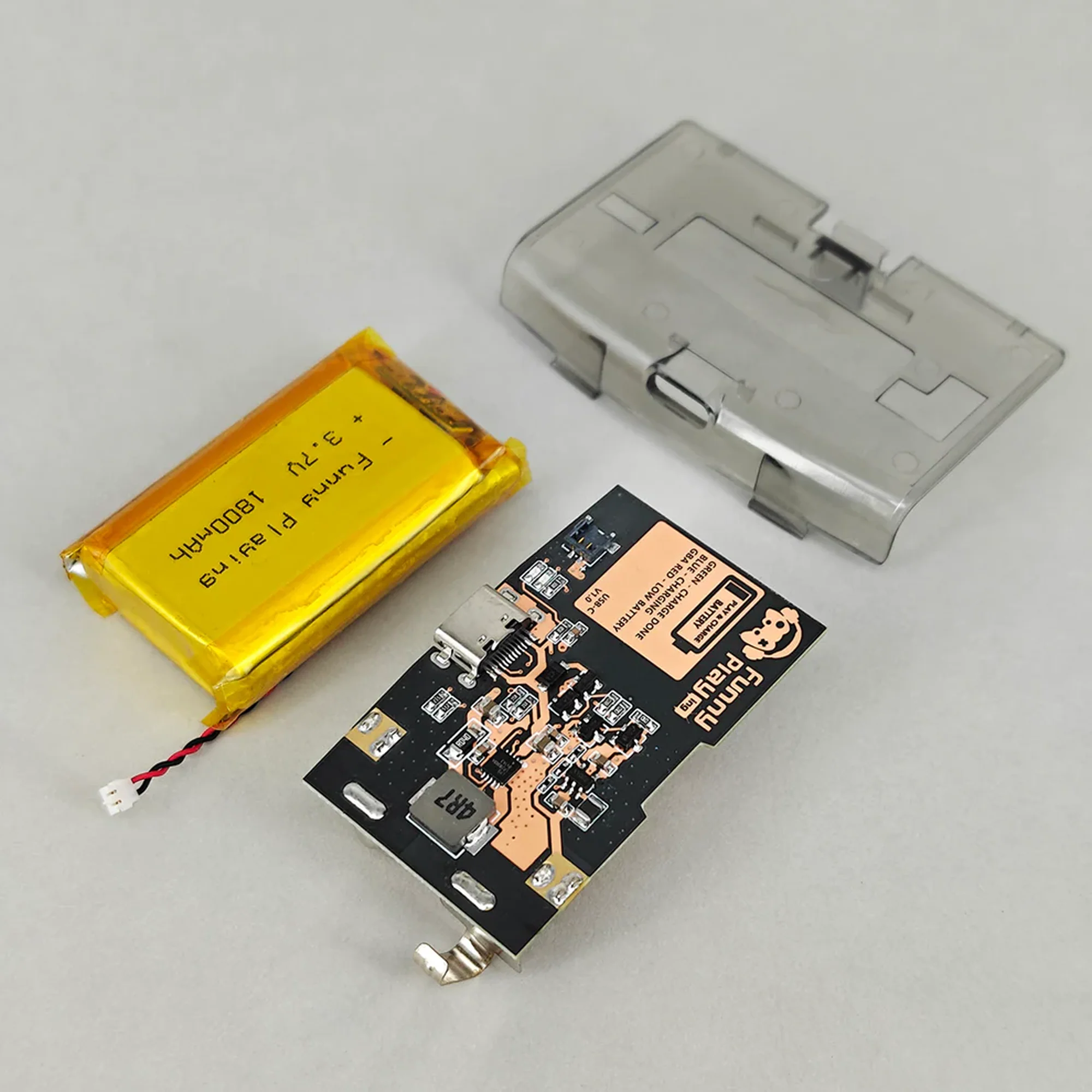 FunnyPlaying Game Boy Advance USB-C Rechargeable Battery mod - Image 26