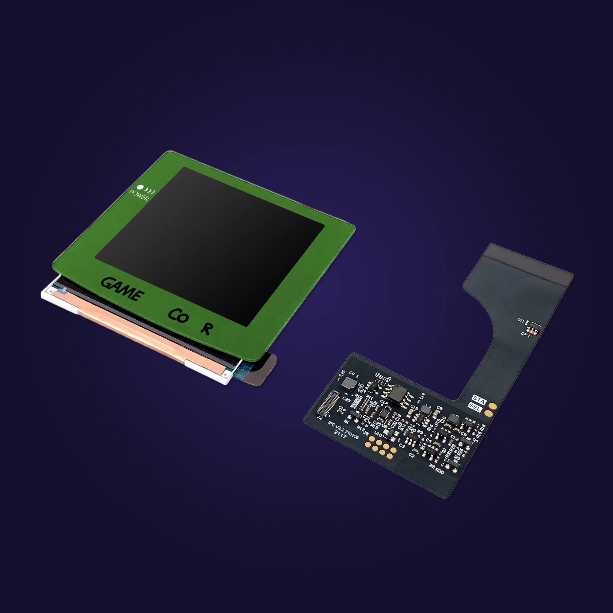 FunnyPlaying Game Boy Color 2.0 Q5 IPS Laminated Backlight Kit - Image 5