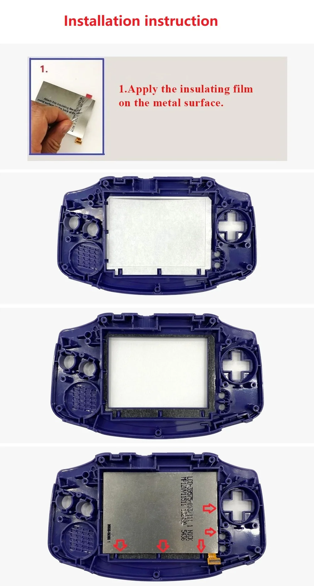 Game Boy Advance IPS Backlight TV Version AV Out Mod - Hispeedido - Image 3
