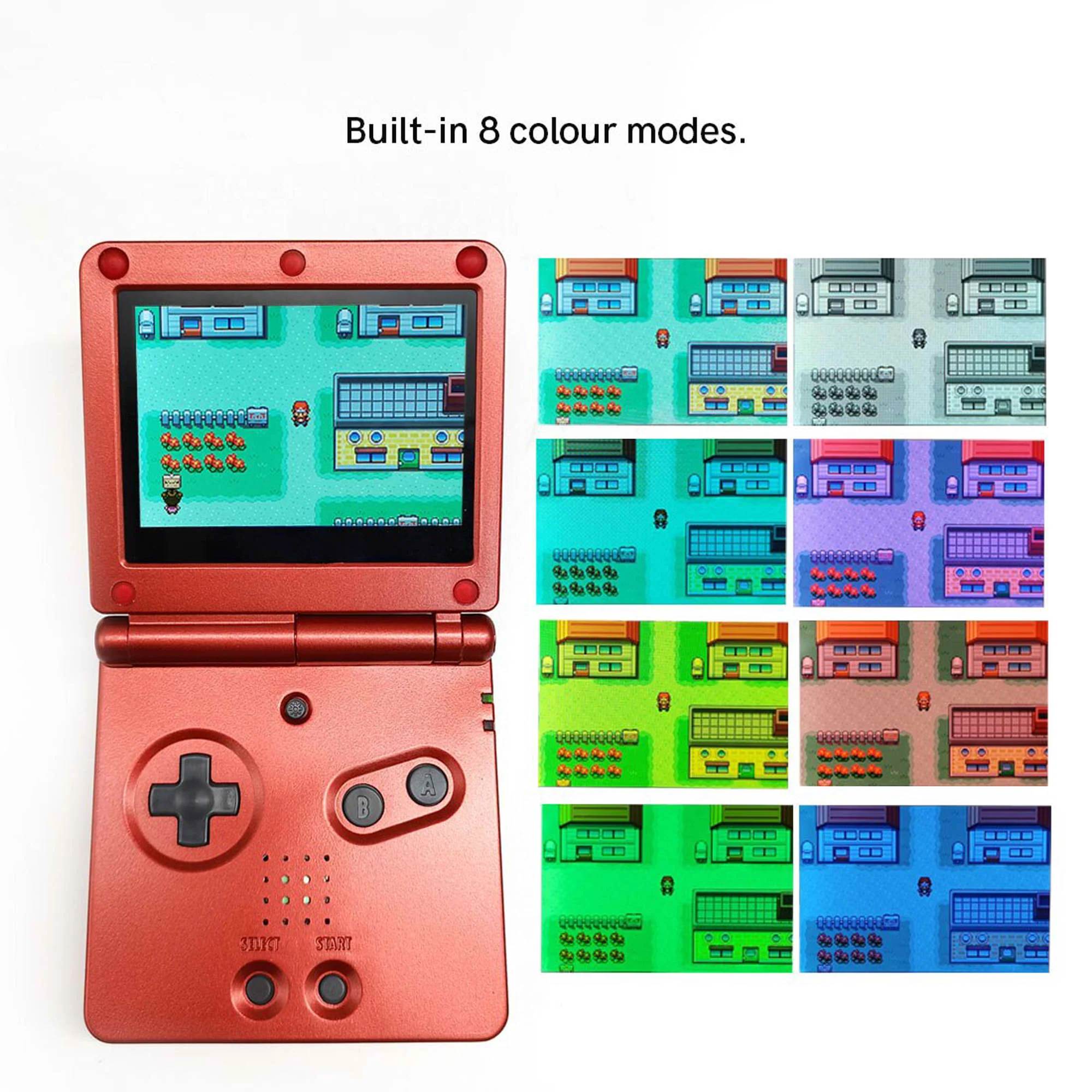 Game Boy Advance SP Drop In 720x480 IPS Backlight with OSD - Hispeedido - Image 3