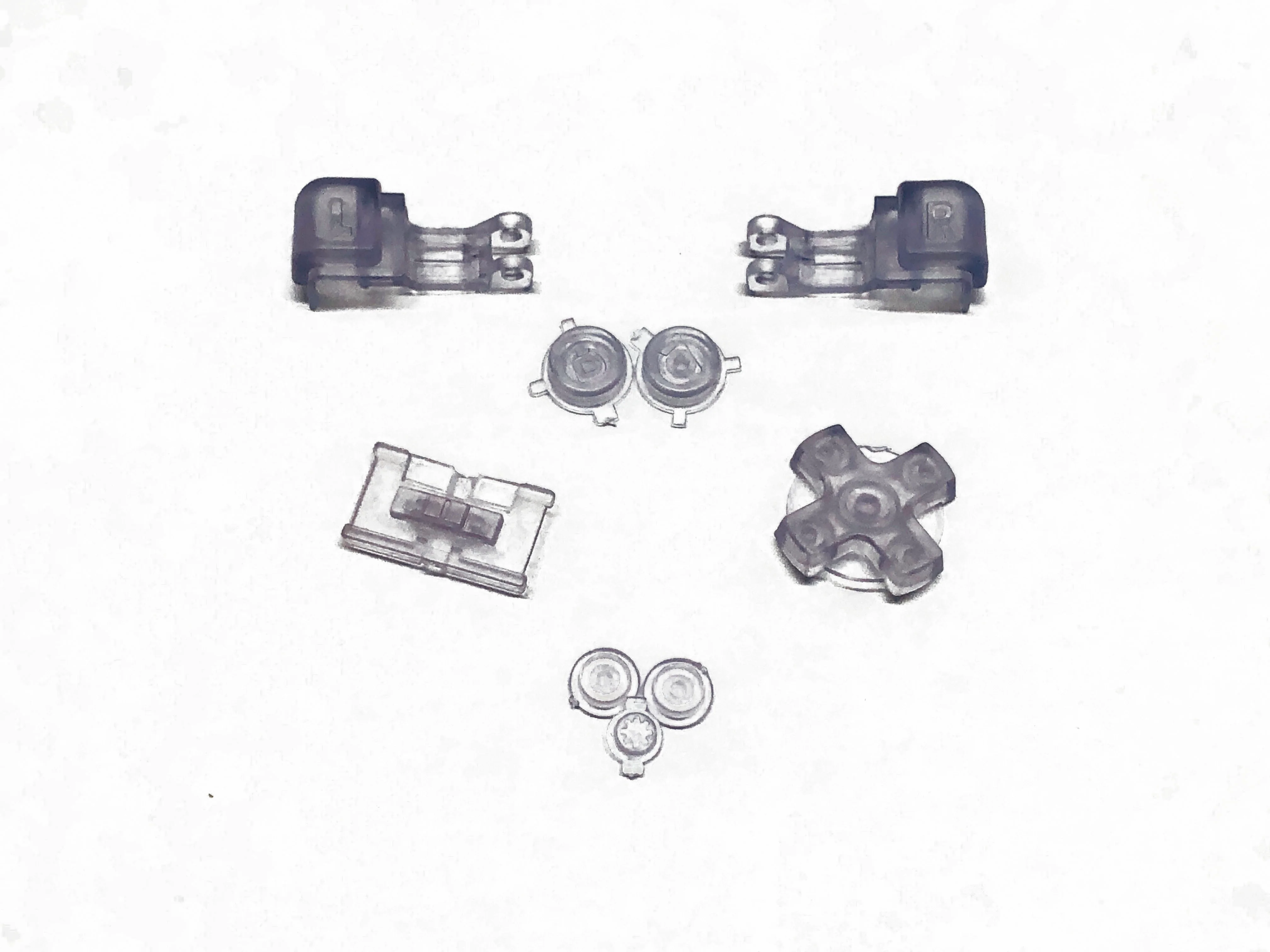 Game Boy Advance SP New Clear Button Sets - Image 8