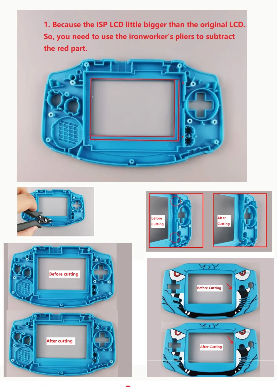 Game Boy Advance IPS Backlight Screen Mod - Hispeedido - Image 4