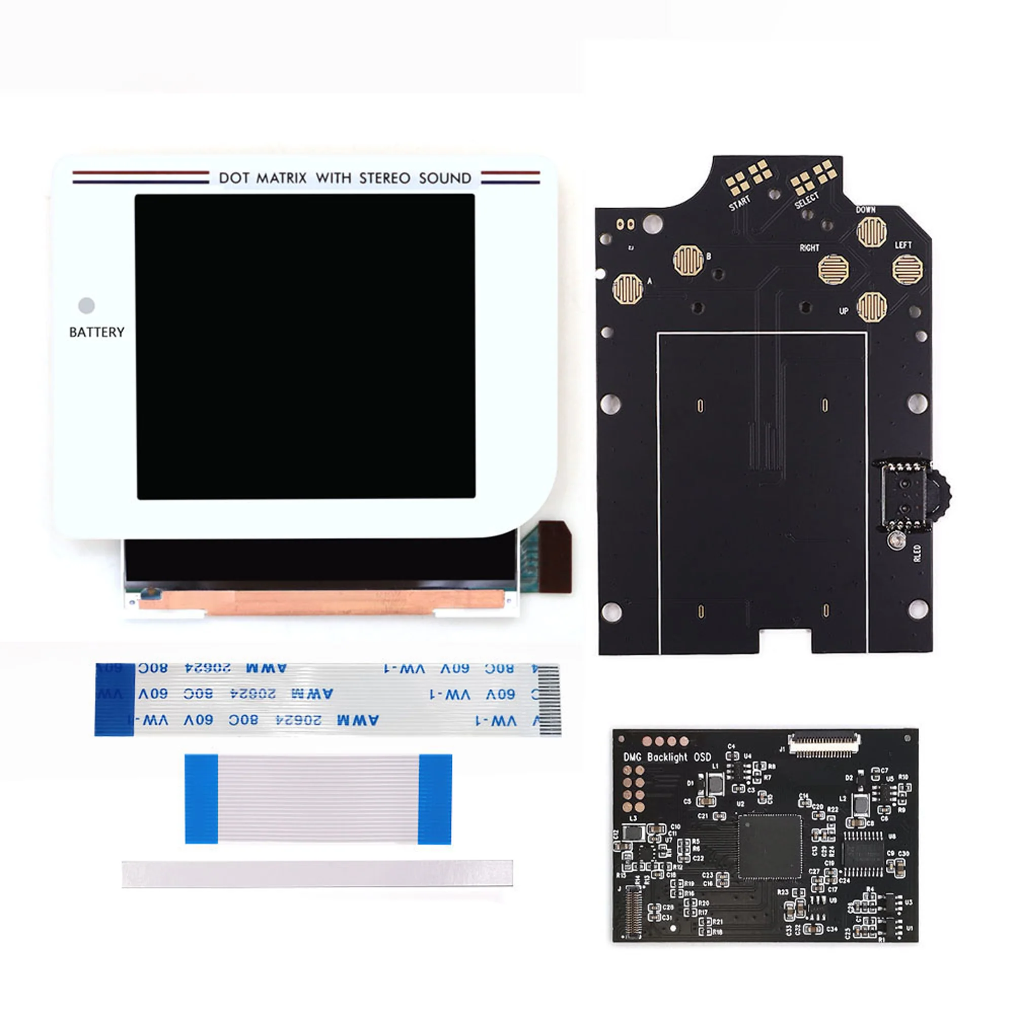 Game Boy DMG Laminated Q5 Kit with OSD - Hispeedido - Image 16