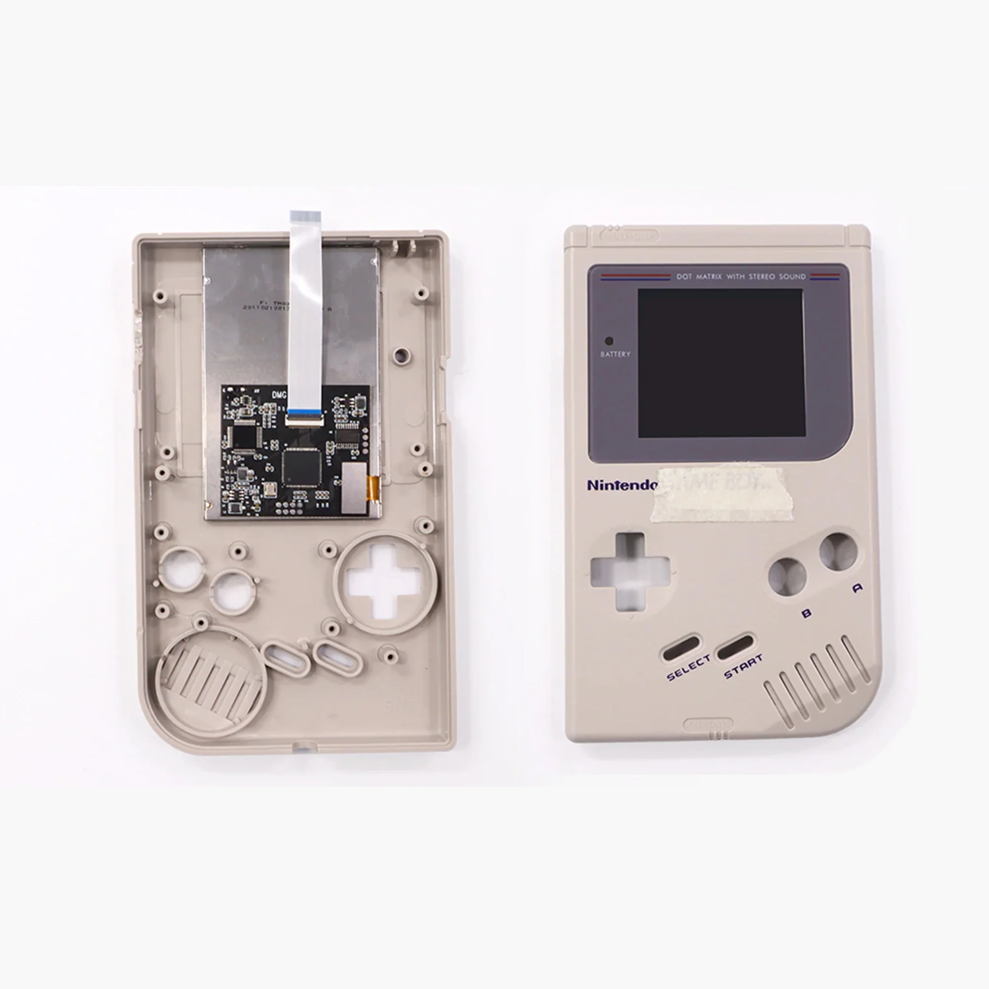 Game Boy DMG RIPS V5 IPS Backlight TV Version AV Out Consolizer with Color Palettes Mod Kit - Hispeedido - Image 6