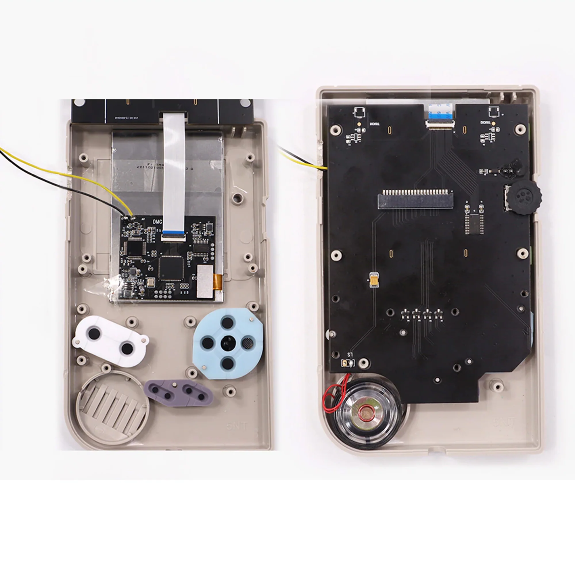 Game Boy DMG RIPS V5 IPS Backlight TV Version AV Out Consolizer with Color Palettes Mod Kit - Hispeedido - Image 8