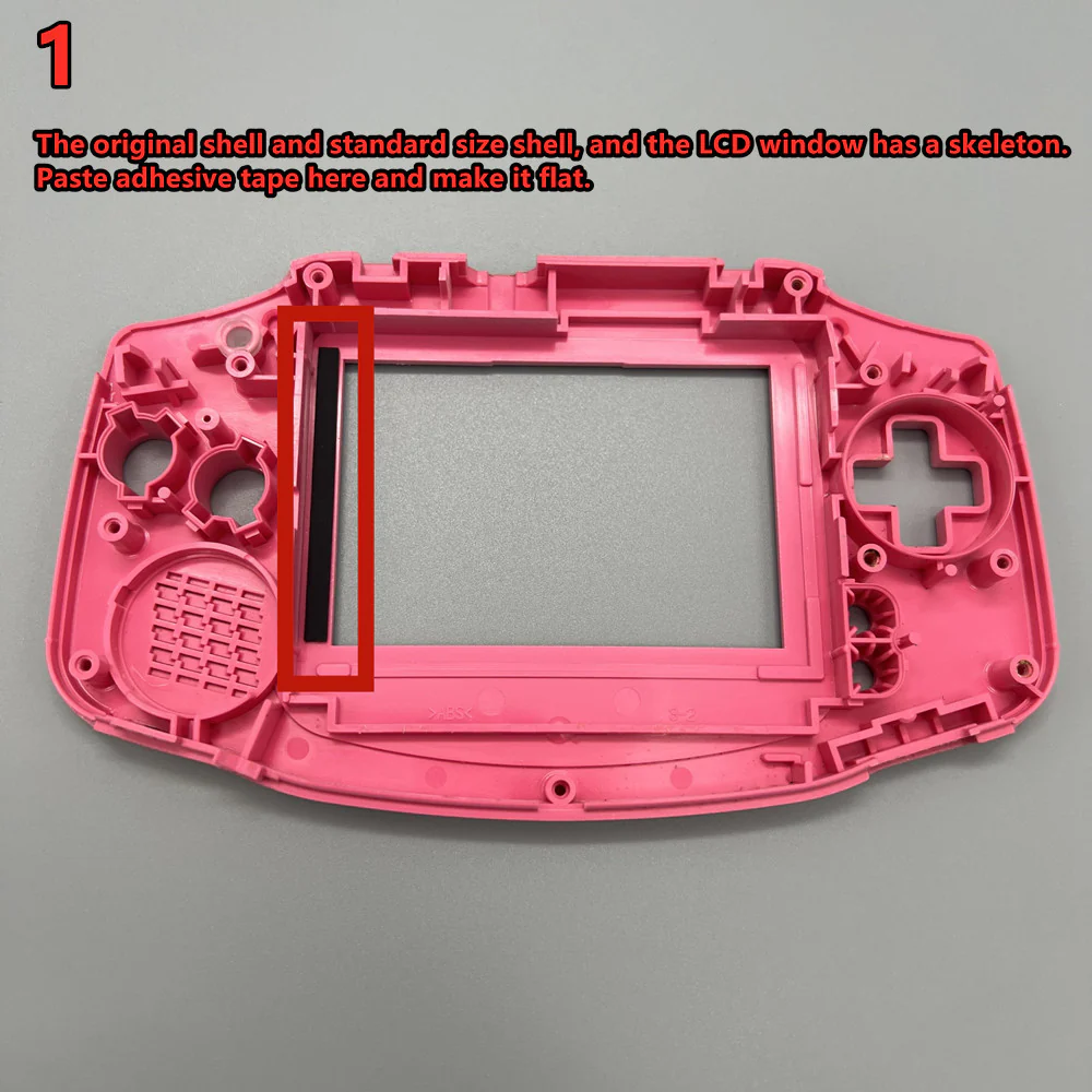 GBA Game Boy Advance No Cut IPS Backlight Mod Kit - Image 3