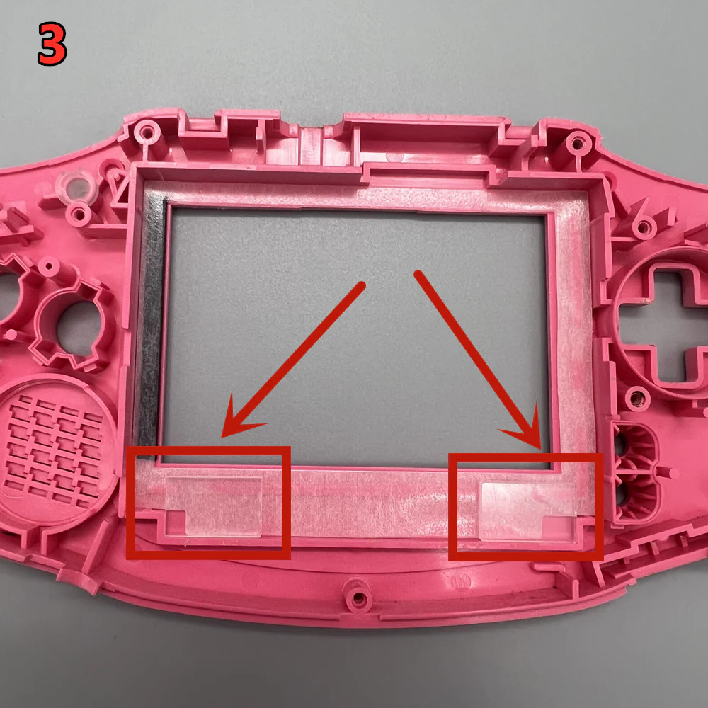 GBA Game Boy Advance No Cut IPS Backlight Mod Kit - Image 5