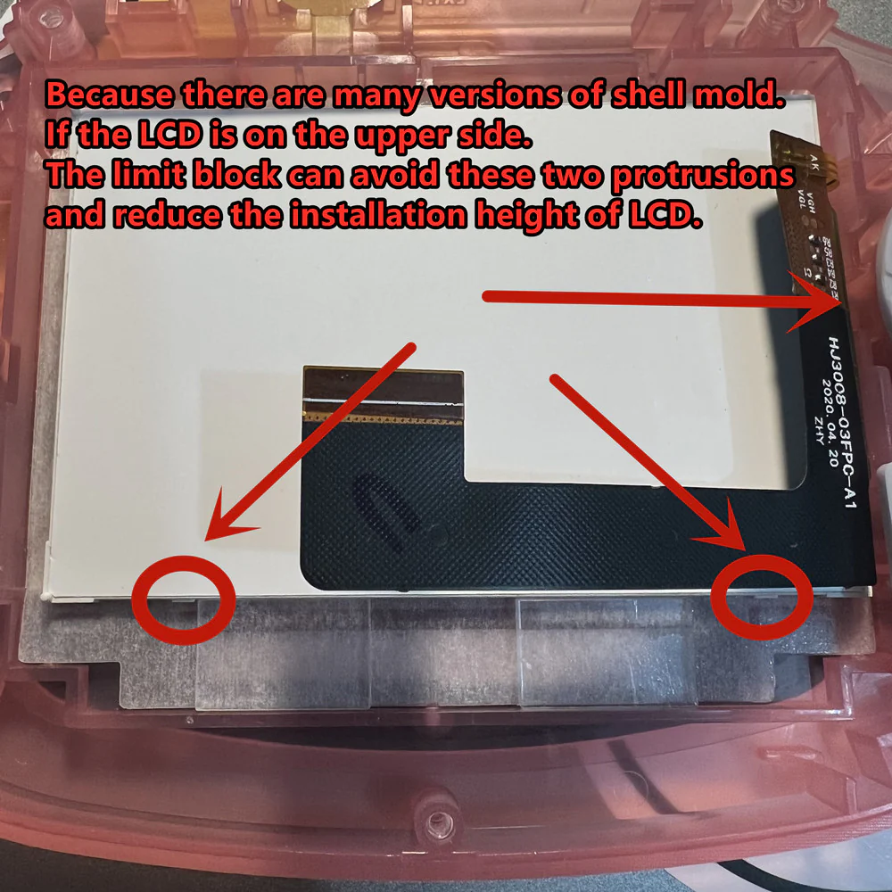 GBA Game Boy Advance No Cut IPS Backlight Mod Kit - Image 9