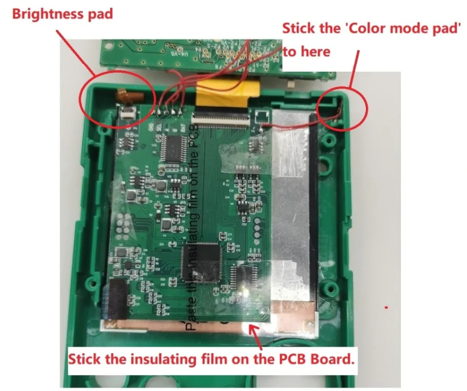 Game Boy Pocket OSD Backlight Mod Kit - Hispeedido - Image 11