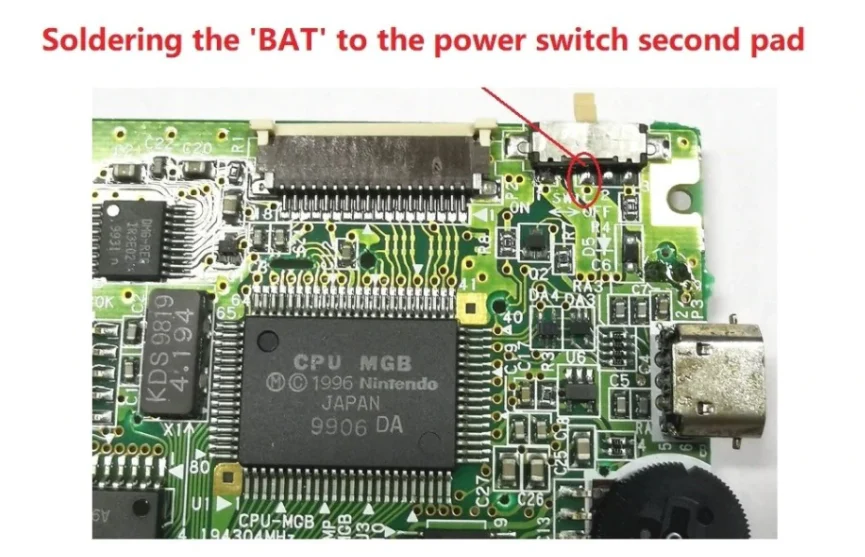 Game Boy Pocket OSD Backlight Mod Kit - Hispeedido - Image 9