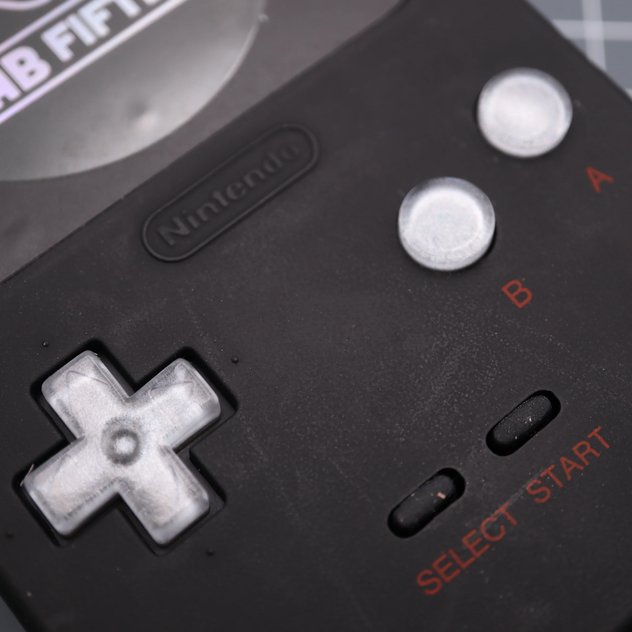 Game Boy Pocket Custom Metallic Silver Buttons - Image 4