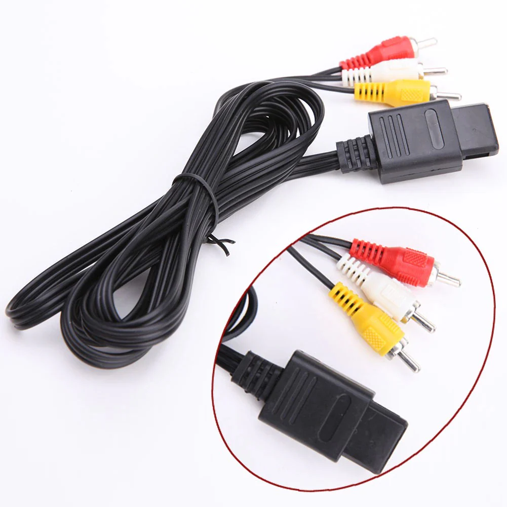 N64 AV Composite Cable for Nintendo 64 SNES GameCube - Image 4