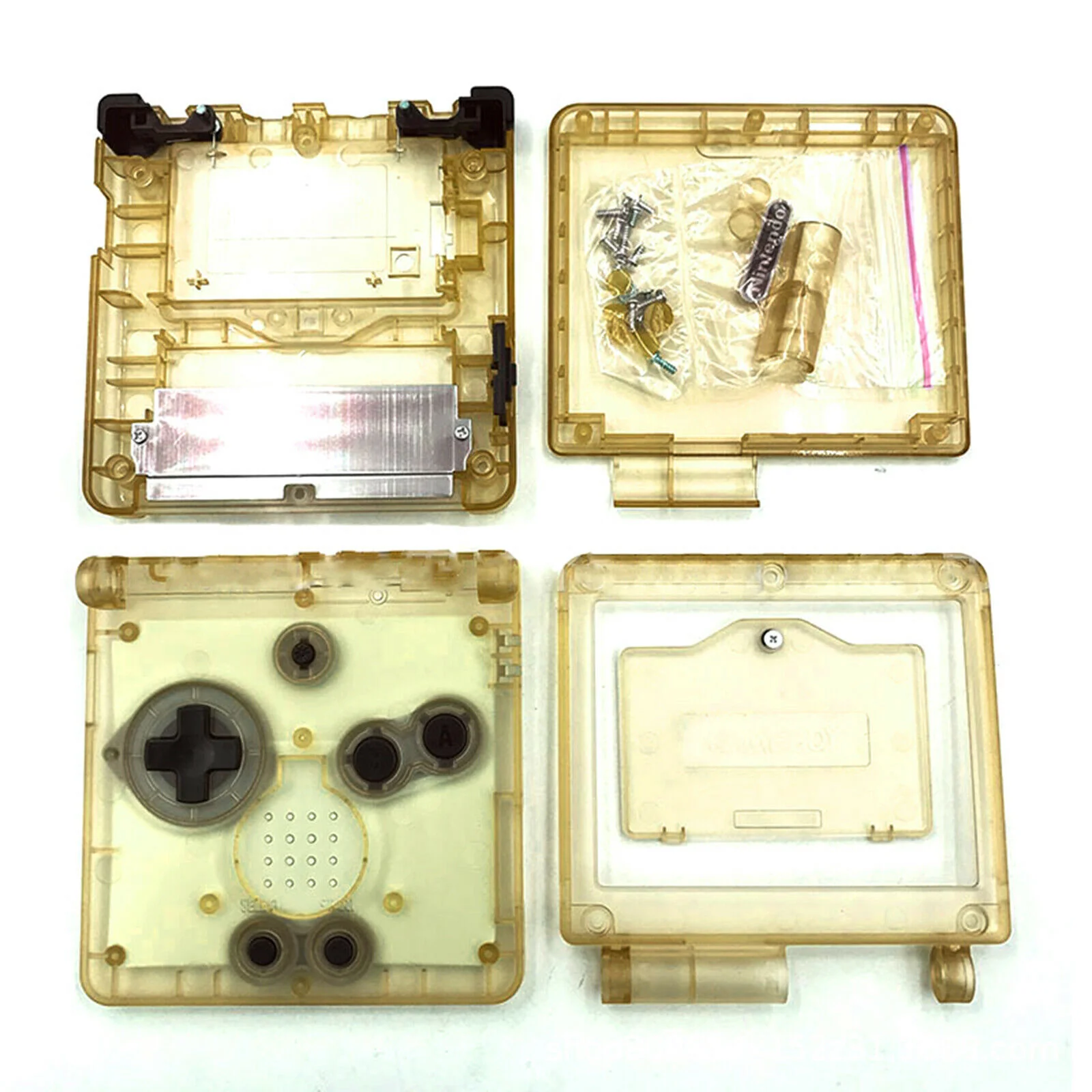Nintendo Game Boy Advance SP Clear Housing/Shell - Image 14