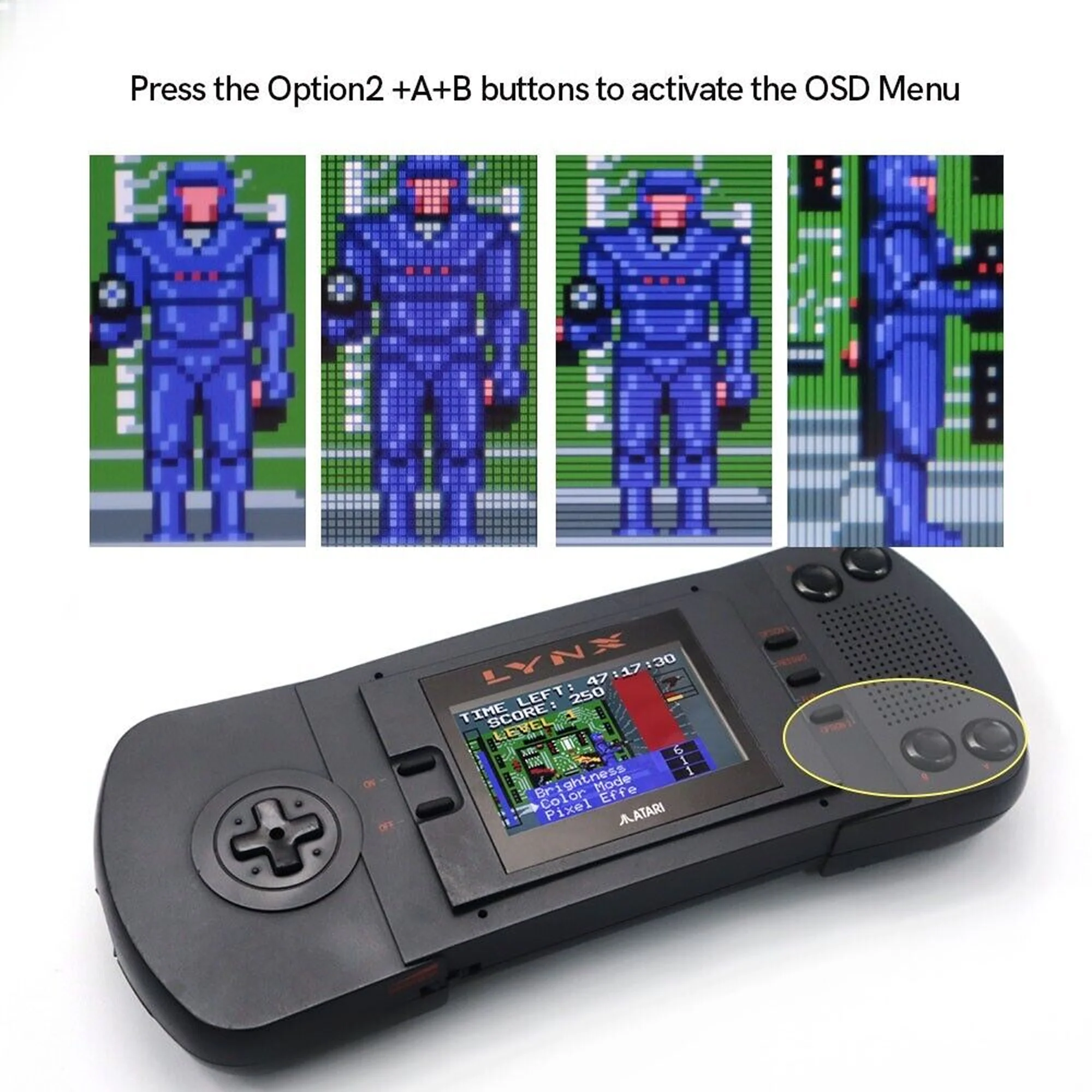 Replacement LCD and HDMI Out Kit for the Atari LYNX 1 - Image 3