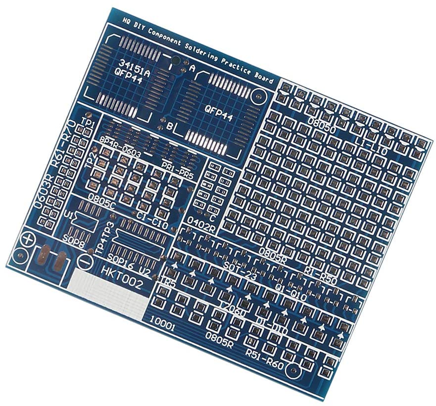 Solder Practice Skill Kit Training Board with SMD | IC New Version - Image 4